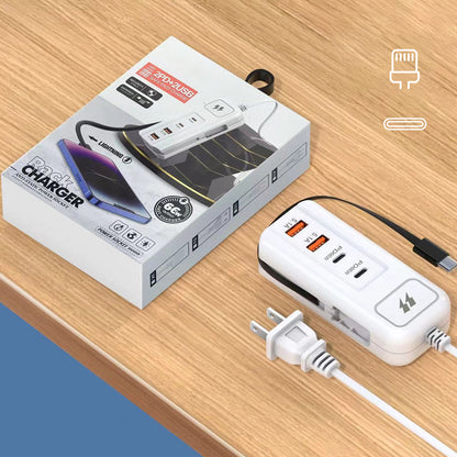 🔥KÖP MER SPARA MER🔥Multifunktionellt snabbladdningsuttag - 2PD + 2USB