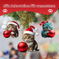 🔥Julrea – upp till 50 % rabatt🎅🐱Hängande Kattprydnad för Julgran🎄✨