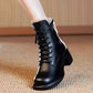 🎈Vinterrea🎈 Tidsbegränsad 50% rabatt! 💕 Den perfekta presenten – Vintage brittiska ankelboots