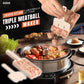 🎁 Köp 1 få 1 gratis 🔥 Kreativ 3-i-1-form för köttbullar – ett måste i köket