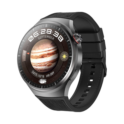 Begränsad tid 49 % rabatt💥✨2025  Watch 4 PRO Round Smartwatch: Bluetooth-samtal, vattentät och smart röstassistent för ditt aktiva liv! 💪⌚- 🎁 Titta på 4 Pro