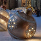 🔥Julrea – upp till 50 % rabatt🎅🌈Utomhus Jul PVC uppblåsbar Dekorerad Boll🔥