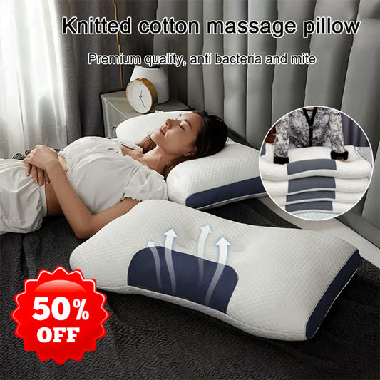 🔥🎁Nyhet 50 % RABATT🔥Ergonomisk sömnkudde – perfekt stöd & fri frakt 💤 Bekväm sömn varje natt!