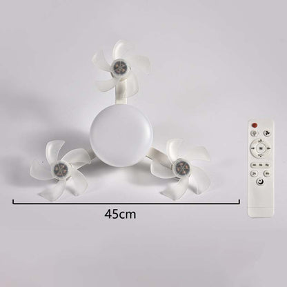 🔥 50 % rabatt! Takfläkt med infällbara blad – utrustad med belysning och fjärrkontroll, som kombinerar belysnings- och ventilationsfunktioner💡🌀
