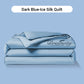 🎁Get Ready For Summer - Washable、cooling❄️4-piece bed ice-silk linen🛏️