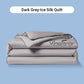 🎁Get Ready For Summer - Washable、cooling❄️4-piece bed ice-silk linen🛏️