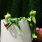 🔥Skogsalver Väljer Oss! 🐸 Handgjorda Grodfigurer i Björk 🌱 100% Nedbrytbart Material ➡️