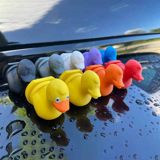 Die lustige Mittelfingerspritz-Ente