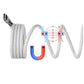 ⏳Tidsbegränsad special⏰Multikompatibilitet Magnetisk snabbladdningskabel med flätad laddningskabel