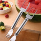 🍉Hantera frukt enkelt – Tidsbegränsad rabatt på 49 % – ✨2-i-1 fruktskärare och gaffel – så att du kan njuta av frukt snabbt och enkelt! 🍓