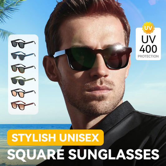 UV400 Snygga Unisex Fyrkantiga Solglasögon