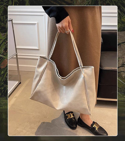[Vintage Hundred Tote] 2025 Ny tygväska med stor kapacitet för kvinnor