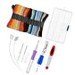 🧵 ALLT DU BEHÖVER FÖR ATT BÖRJA BRODERA – 100 färger och massor av tillbehör i ett komplett kit – Punch Needle Set 136 delar