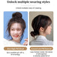 ✨Nyhet – 50% rabatt✨ Den perfekta gåvan till henne: Uppgraderad hårdel för en fyllig och naturlig ”messy bun”