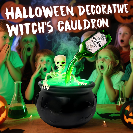 ⏳ Tidsbegränsat erbjudande: 50 % rabatt 💥 Halloween-dekoration: Häxans kittel