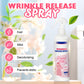 Multifunktionell spray för att ta bort skrynklor