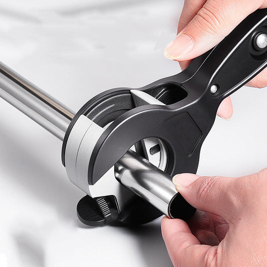 🔧 50% rabatt! ✨ Enhandsrörskärare med spärrhake - Ergonomiskt utformad för exakt kapning av koppar/plast/aluminium 🛠️📏