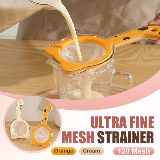 🔍 50% RABATT NU! 🥄 120 Mesh Ultrafint Nätsil – Perfekt för Bakning, Matlagning & Juice – Livsmedelsgodkänt & Värmetåligt 🍳