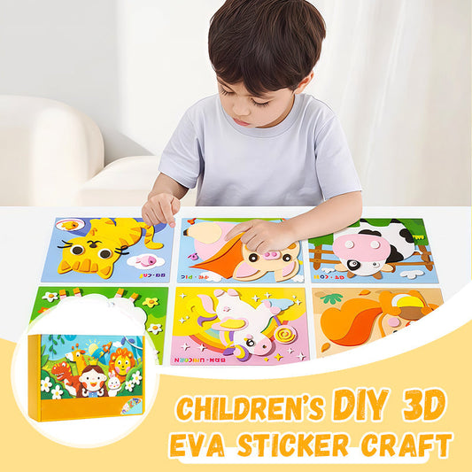 🔥Rea 49 % rabatt🔥Barns DIY 3D EVA-stickerkonst