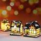 🔥Julrea – upp till 50 % rabatt🎅Miniatyr LED-upplyst julhus i byn