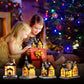 🔥Julrea – upp till 50 % rabatt🎅Miniatyr LED-upplyst julhus i byn