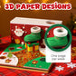 Juldags-kalender i 3D-papper