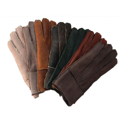 Varma, mjuka fodrade handskar med förlängd manschett