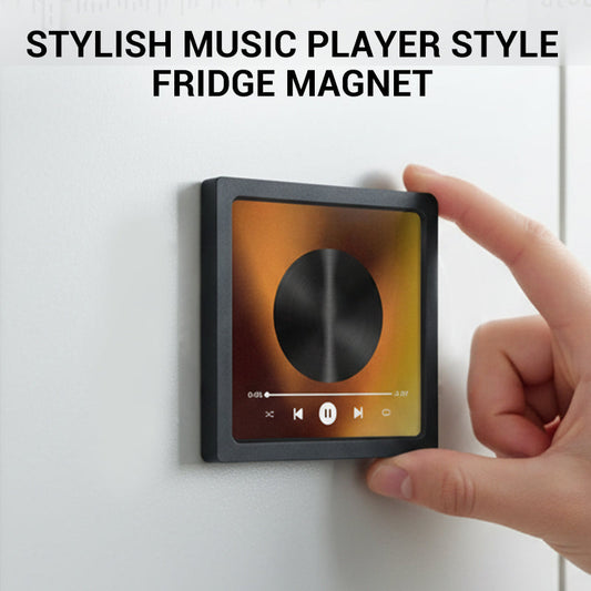 🔥Julrea – upp till 50 % rabatt🎅Stijlvolle muziekspeler-koelkastmagneet