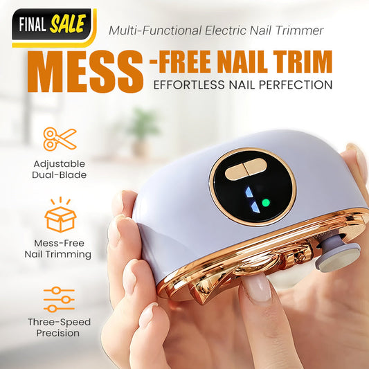 🔥Julrea – upp till 50 % rabatt🎅Multifunktionell Elektrisk Nageltrimmare