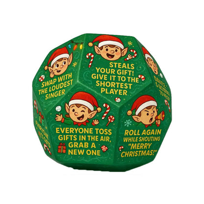 🔥KÖP MER SPARA MER🔥12-sidig tärning till julklappsspelet