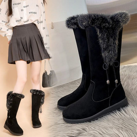 👢 50% RABATT! ❄️ Mid-Calf Vinterkängor för Kvinnor – Varma, Skyddande & Bekväma för All Dag 🧥