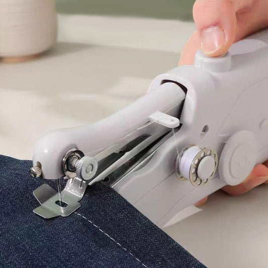 Stort specialerbjudande – 49 % rabatt💥🧵 Mini elektrisk symaskin – Lätt, bärbar och enkel att använda! ✨