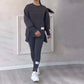 👚 49% RABATT NU! 🧘‍♀️ Avslappnat Set med Sweatshirt och Leggings – Bekvämt, Trendigt & Perfekt för Träning eller Avkoppling 🏃‍♀️📦