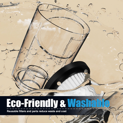 💦🎅Julerbjudande🎁 Kraftfull sladdlös 2-i-1-dammsugare