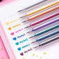 ✨ KÖP 2  FÅ 1 GRATIS! 🎉 Glitter Gel Pen Set – Skriv Glatt 📦