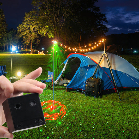 ⏳ Tidsbegränsat erbjudande ⏰ Uppladdningsbar, bärbar RGB-laser för fest