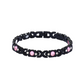 Elegant justerbart armband med strass för kvinnor