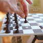 📚 Exklusiv Rea ！♟️ Internationell Magnetisk Schacklåda – Perfekt för Resor, Avkoppling & Hem 🧲 | Bokliknande, Bärbar & Allt-i-Ett!