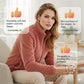 Women's Full-Zip Shaggy Jacket with Pockets