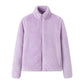 Women's Full-Zip Shaggy Jacket with Pockets