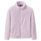 Women's Full-Zip Shaggy Jacket with Pockets