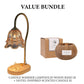 🔥Ny inflyttning - 50% rabatt🎁🕯️🌺 Doftljus med liljekonvaljdoft och värmelampa 💡🎁