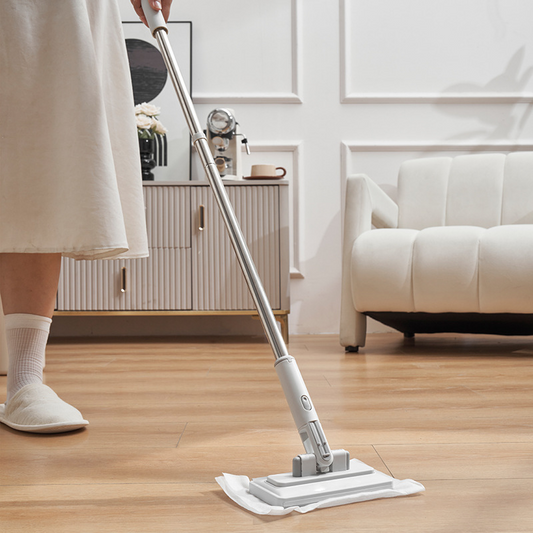 🔥KÖP MER SPARA MER🔥🏡💦Utdragbar mini-plattmopp med snabbt grepp