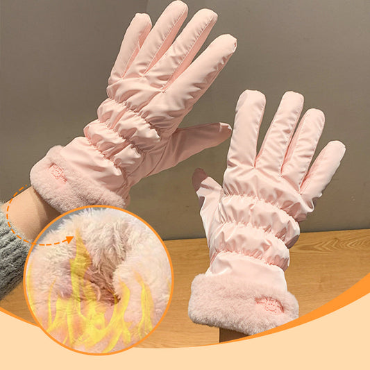 🌸Varma plyschhandskar med pekskärmsfingrar