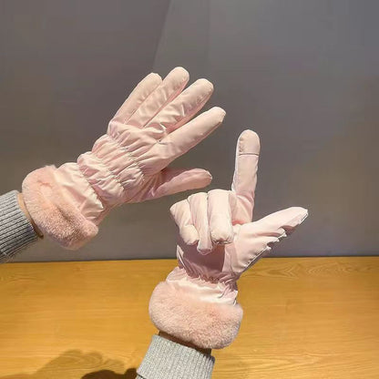 🌸Varma plyschhandskar med pekskärmsfingrar