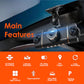 🚗📹 50% RABATT! | 4-kanals HD Dashcam – Fram, Interiör & Bak, 1080P, WiFi & GPS!