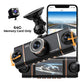 🚗📹 50% RABATT! | 4-kanals HD Dashcam – Fram, Interiör & Bak, 1080P, WiFi & GPS!