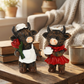 🌹Alla hjärtans dag Limited Edition🌹🥰2 st. bedårande figurer av ett höglandskopar