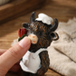 🌹Alla hjärtans dag Limited Edition🌹🥰2 st. bedårande figurer av ett höglandskopar