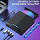 7-i-1 extern DVD-enhet med USB 3.0 Type-C🌈 Köp 2 få ytterligare 10% rabatt och fri frakt ✈️